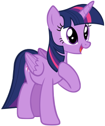 Size: 4353x5254 | Tagged: safe, artist:andoanimalia, character:twilight sparkle, character:twilight sparkle (alicorn), species:alicorn, species:pony, episode:the times they are a changeling, g4, my little pony: friendship is magic, absurd resolution, female, mare, open mouth, simple background, solo, transparent background, vector