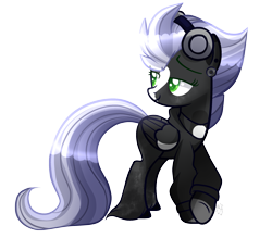 Size: 2541x2226 | Tagged: safe, artist:sugaryicecreammlp, oc, oc:spitfire, species:pegasus, species:pony, clothing, female, headphones, mare, simple background, solo, transparent background