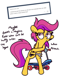 Size: 1280x1575 | Tagged: safe, artist:turtlefarminguy, character:scootaloo, species:pegasus, species:pony, older, scooter, wrench