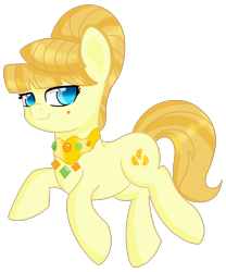 Size: 2500x3000 | Tagged: safe, artist:rainbowtashie, character:aunt orange, species:pony, female, mare, simple background, solo, transparent background