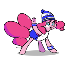 Size: 1280x1088 | Tagged: safe, artist:turtlefarminguy, character:pinkie pie, species:pony, american football, cheering, clothing, cute, indianapolis colts, open mouth, super bowl