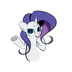 Size: 1280x1280 | Tagged: safe, artist:turtlefarminguy, character:rarity, species:pony, looking up, shrug