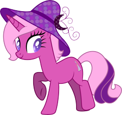 Size: 4997x4712 | Tagged: safe, artist:illumnious, oc, oc only, species:pony, absurd resolution, clothing, female, hat, mare, simple background, smiling, solo, transparent background
