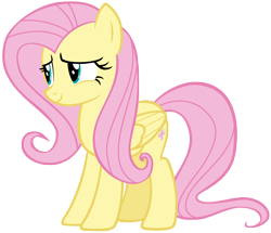 Size: 6266x5400 | Tagged: safe, artist:andoanimalia, character:fluttershy, species:pegasus, species:pony, episode:horse play, g4, my little pony: friendship is magic, absurd resolution, cute, female, mare, shyabetes, simple background, smiling, solo, transparent background, vector