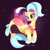 Size: 900x900 | Tagged: safe, artist:snow angel, character:princess skystar, species:seapony (g4), g4, my little pony: the movie (2017), angler seapony, bioluminescent, cute, female, freckles, glow, open mouth, skyabetes, solo, underwater