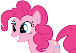 Size: 8509x5984 | Tagged: safe, artist:andoanimalia, character:pinkie pie, species:earth pony, species:pony, episode:not asking for trouble, g4, my little pony: friendship is magic, absurd resolution, cutie mark, excited, female, mare, simple background, smiling, solo, transparent background, vector