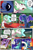 Size: 1800x2740 | Tagged: safe, artist:candyclumsy, commissioner:bigonionbean, writer:bigonionbean, character:princess celestia, character:princess luna, character:twilight sparkle, character:twilight sparkle (alicorn), species:alicorn, species:dragon, species:pony, comic:celestia's cronenberg, bickering sisters, book, comic, cutie mark, dialogue, dragoness, dragonified, dragonlestia, female, fire, food, grotesque series, laughing, lunadragon, mare, meat, moonbutt, prone, sneezing, species swap, steak, tail slap