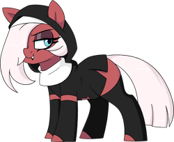 Size: 1863x1518 | Tagged: safe, artist:notenoughapples, oc, oc:mother pravum, species:earth pony, species:pony, clothing, female, mare, nun, simple background, socks, solo, transparent background