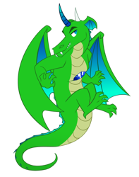 Size: 600x760 | Tagged: safe, artist:queencold, oc, oc only, oc:crystal scale, species:dragon, commission, gem, male, simple background, solo, spirit, transparent background