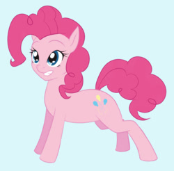 Size: 768x755 | Tagged: safe, artist:scorpdk, character:pinkie pie, female, simple background, solo