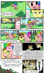 Size: 1800x2976 | Tagged: safe, artist:candyclumsy, commissioner:bigonionbean, writer:bigonionbean, oc, oc:candy clumsy, oc:tommy the human, species:alicorn, species:human, species:pegasus, species:pony, comic:sick days, alicorn oc, bruised, catching, clothing, colt, comic, concerned, cradling, crying, cute, dawwww, dreamscape, flashback, fountain, fusion, galloping, hugging a pony, human oc, human ponidox, hurt/comfort, jumping, love, maid, male, memories, memory, nuzzles, nuzzling, ponidox, racing, royal gardens, running, sad, self ponidox, semi-grimdark series, singing, sleeping, talking to themself, teary eyes, tumbling, walking away, worried