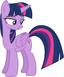 Size: 4241x5117 | Tagged: safe, artist:illumnious, character:twilight sparkle, character:twilight sparkle (alicorn), species:alicorn, species:pony, .ai available, absurd resolution, cutie mark, female, lidded eyes, mare, simple background, solo, transparent background, vector