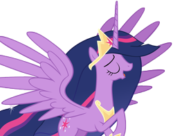 Size: 13392x10500 | Tagged: safe, artist:andoanimalia, character:twilight sparkle, character:twilight sparkle (alicorn), species:alicorn, species:pony, episode:the last problem, g4, my little pony: friendship is magic, absurd resolution, cutie mark, eyes closed, female, flying, mare, older, older twilight, open mouth, princess twilight 2.0, singing, solo, the magic of friendship grows