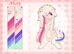Size: 3325x2437 | Tagged: safe, artist:sugaryicecreammlp, oc, oc only, oc:may, species:earth pony, species:pony, female, high res, mare, reference sheet, solo