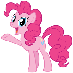Size: 8814x8847 | Tagged: safe, artist:andoanimalia, character:pinkie pie, species:earth pony, species:pony, episode:magic duel, g4, my little pony: friendship is magic, simple background, transparent background, vector
