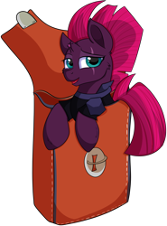 Size: 3850x5200 | Tagged: safe, artist:rainbowtashie, character:tempest shadow, species:pony, species:unicorn, female, heart eyes, satchel, simple background, solo, transparent background, wingding eyes
