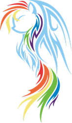 Size: 1280x2180 | Tagged: safe, artist:up1ter, character:rainbow dash, species:pegasus, species:pony, female, lineart, simple background, solo, transparent background