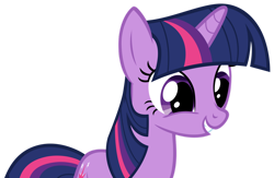 Size: 1280x833 | Tagged: safe, artist:andoanimalia, character:twilight sparkle, character:twilight sparkle (unicorn), species:pony, species:unicorn, episode:green isn't your color, g4, my little pony: friendship is magic, cute, female, simple background, smiling, solo, transparent background, twiabetes, vector