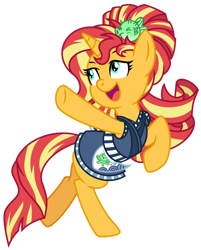 Size: 1024x1275 | Tagged: safe, artist:dstears, artist:emeraldblast63, character:sunset shimmer, species:pony, episode:good vibes, eqg summertime shorts, g4, my little pony: equestria girls, my little pony:equestria girls, equestria girls ponified, female, food, ponified, redraw, simple background, solo, sunset sushi, sushi, transparent background