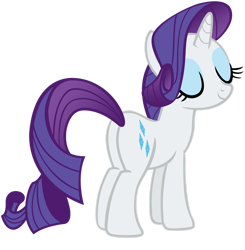 Size: 1280x1307 | Tagged: safe, artist:andoanimalia, character:rarity, species:pony, species:unicorn, episode:a dog and pony show, g4, my little pony: friendship is magic, butt, eyes closed, female, plot, simple background, transparent background, vector