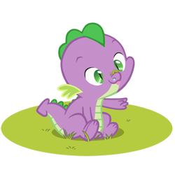 Size: 460x454 | Tagged: safe, artist:queencold, character:spike, baby, baby spike, insect, simple background, snot, transparent background