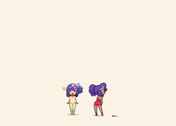 Size: 543x388 | Tagged: safe, artist:doxy, character:rarity, character:twilight sparkle, humanized, pixel art