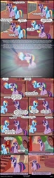Size: 1000x3246 | Tagged: safe, artist:skipsy, character:rainbow dash, character:twilight sparkle, comic:dawn of a new day, ship:twidash, comic, female, golden oaks library, lesbian, library, magic, shipping, suggestive series