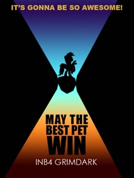 Size: 600x800 | Tagged: safe, artist:moronsonofboron, character:rainbow dash, episode:may the best pet win, g4, my little pony: friendship is magic, 127 hours, poster, silhouette