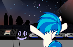 Size: 5026x3241 | Tagged: safe, artist:up1ter, character:dj pon-3, character:vinyl scratch