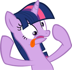 Size: 513x499 | Tagged: safe, artist:illumnious, character:twilight sparkle, episode:a canterlot wedding, g4, my little pony: friendship is magic, derp, female, simple background, solo, transparent background, vector