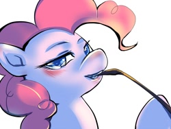 Size: 1000x750 | Tagged: safe, artist:bakki, character:pinkie pie, blushing, female, riding crop, solo