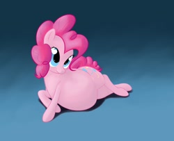 Size: 1280x1037 | Tagged: safe, artist:calorie, character:pinkie pie, belly, fat, female, pudgy pie, solo