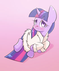 Size: 1100x1320 | Tagged: safe, artist:joycall6, character:twilight sparkle, clothing, female, robe, sick, solo
