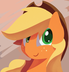 Size: 1075x1114 | Tagged: safe, artist:darkflame75, character:applejack, female, looking at you, portrait, solo