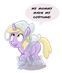 Size: 632x750 | Tagged: safe, artist:spainfischer, character:dinky hooves, clothing, costume, female, solo