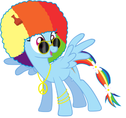 Size: 9995x9401 | Tagged: safe, artist:up1ter, character:rainbow dash, 70s, absurd resolution, disco, female, solo, sunglasses