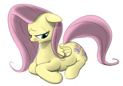 Size: 1150x811 | Tagged: safe, artist:calorie, character:fluttershy, chubby, fat, fattershy, female, solo