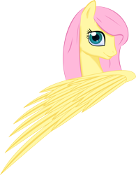 Size: 4711x6029 | Tagged: safe, artist:up1ter, character:fluttershy, absurd resolution, female, simple background, solo, transparent background, vector