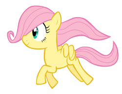Size: 5000x3836 | Tagged: safe, artist:tardifice, character:fluttershy, female, filly, filly fluttershy, simple background, transparent background, vector, younger