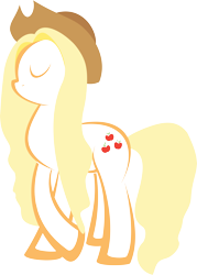Size: 7041x9845 | Tagged: safe, artist:up1ter, character:applejack, species:earth pony, species:pony, absurd resolution, clothing, cowboy hat, crossed hooves, cutie mark, eyes closed, female, hat, hooves, jumping, lineart, mare, simple background, solo, transparent background, vector