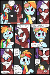 Size: 781x1156 | Tagged: safe, artist:metal-kitty, character:rainbow dash, character:rarity, comic:expiration date, comic, crossover, expiration date, grimdark series, rainbow scout, rarispy, suggestive series, team fortress 2