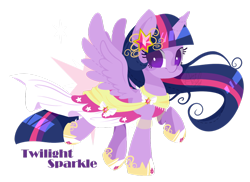 Size: 1280x930 | Tagged: safe, artist:snow angel, character:twilight sparkle, character:twilight sparkle (alicorn), species:alicorn, species:pony, clothing, coronation dress, dress, female, mare, simple background, solo, transparent background