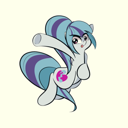 Size: 1280x1280 | Tagged: safe, artist:turtlefarminguy, character:sonata dusk, equestria girls:rainbow rocks, g4, my little pony: equestria girls, my little pony:equestria girls, cute, equestria girls ponified, female, looking at you, open mouth, ponified, smiling, solo, sonatabetes, underhoof, wide eyes