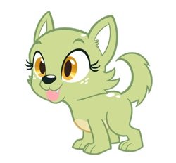 Size: 800x742 | Tagged: safe, artist:queencold, oc, oc only, oc:jade, species:dog, my little pony:equestria girls, april fools, dogified, equestria girls-ified, puppy, simple background, solo, species swap, transparent background