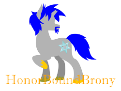 Size: 2400x1800 | Tagged: safe, artist:mofetafrombrooklyn, oc, oc only, oc:honor bound, broken horn, solo