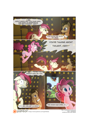 Size: 3541x5016 | Tagged: safe, artist:gashiboka, character:applejack, character:doctor whooves, character:fluttershy, character:pinkie pie, character:rainbow dash, character:rarity, character:roseluck, character:time turner, species:pony, comic:recall the time of no return, ship:doctorrose, comic, cute, doctor who, grimdark series, male, patreon, patreon logo, pronking, shipping, stallion, straight, tardis