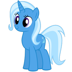 Size: 2100x2100 | Tagged: safe, artist:the smiling pony, derpibooru original, character:trixie, species:pony, species:unicorn, .svg available, cute, diatrixes, female, mare, simple background, solo, svg, transparent background, vector