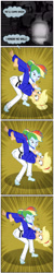 Size: 925x4619 | Tagged: safe, artist:invisibleguy-ponyman, character:applejack, character:rainbow dash, comic:lyra-lyra's bizarre adventure, my little pony:equestria girls, barefoot, black belt, clothing, comic, competition, dialogue, feet, fight, gi, grimdark series, gritted teeth, hatless, judo, martial arts, missing accessory, pain, questionable series, robe, speech bubble, trousers