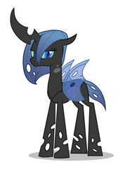 Size: 704x986 | Tagged: safe, artist:flash equestria photography, oc, oc only, oc:myxine, species:changeling, blue changeling, changeling oc, changeling queen, changeling queen oc, female, solo