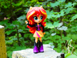 Size: 4896x3672 | Tagged: safe, artist:artofmagicpoland, character:sunset shimmer, my little pony:equestria girls, 2017, doll, equestria girls minis, eqventures of the minis, irl, photo, photography, roleplay, solo, toy